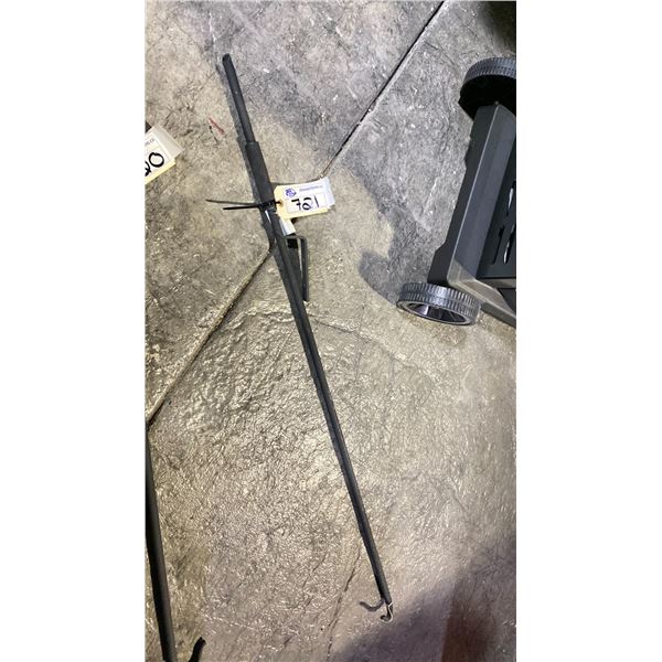49" MADE IN INDIA FIRE BLOW STICK AERATOR POKER. BLOW AT THE TOP AND AIR COMES OUT THE BOTTOM