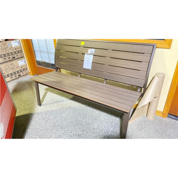 TELESCOPE CASUAL BAZZA MGP 56" ARMLESS BENCH SHOWN WITH KONA