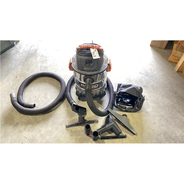 RIDGID 10 GALLON 6 HP WET DRY SHOP VAC