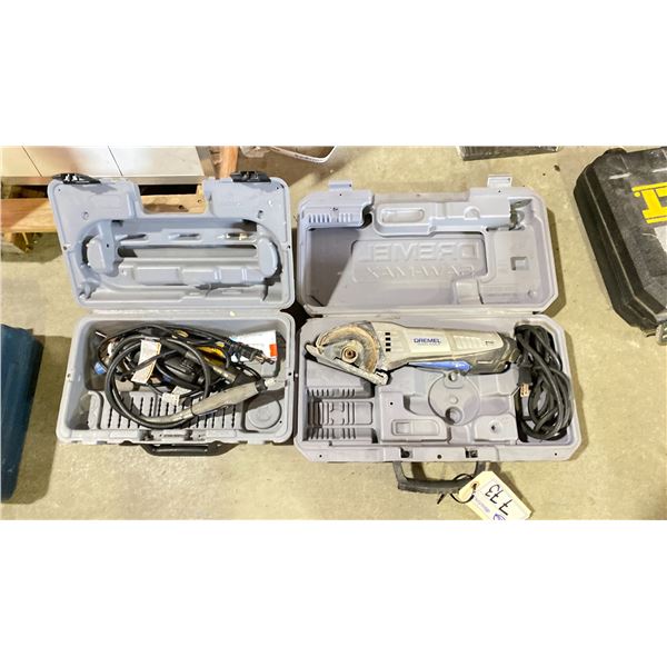 DREMEL SAW MAX AND DREMEL ROTARY TOOL WITH 3' EXTENSION