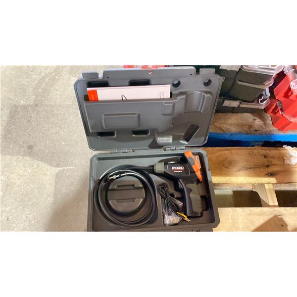 RIDGID MICRO CA-25 VIDEO BORE SCOPE INSPECTION CAMERA