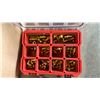 Image 3 : 3 TOOL CADDIES OF COPPER GAS FITTINGS. 100'S OF PIECES. 3/8,1/2,5/8" ALL SORTED
