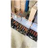 Image 1 : 3 PARTS BINS WITH COPPER GAS FITTINGS, PIPE FITTINGS, ETC