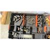 Image 3 : 3 PARTS BINS WITH COPPER GAS FITTINGS, PIPE FITTINGS, ETC