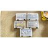 Image 1 : 5 STACKING BINS WITH STAINLESS STEEL SCREWS, WIRE CONNECTORS, HOSE CLAMPS, SPECIALTY FASTENERS