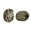 Image 1 : Ancient, Mauryan, Magadha Imperial (C. 321-150 BC), Silver Karshapana, Punchmark, 2.89g