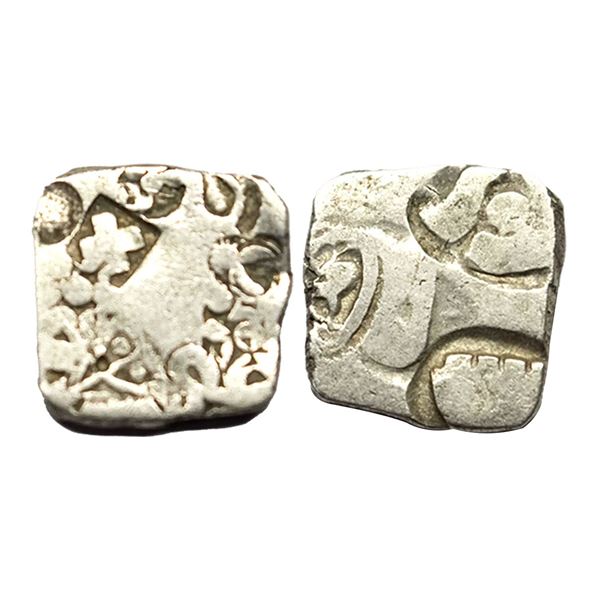 Ancient, Mauryan, Magadha Imperial (C. 321-150 BC), Silver Karshapana, 2.70g