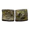 Image 1 : Ancient, Saurashtra Janapada, (75-50 BC), Uninscribed die-struck, Copper Unit, Piper # 510, 5.69g