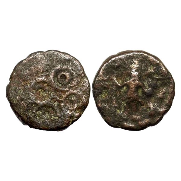 Ancient, Ujjain (2nd-1st Century BC), Copper Unit, Mahakal Type, 2.88g,