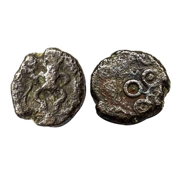Ancient, Ujjain (2nd-1st Century BC), Copper Unit,1.55g