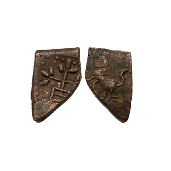 Ancient India, Pre Satavahana, Vidarbha Region, Copper Unit, Obverse. 1.51 g