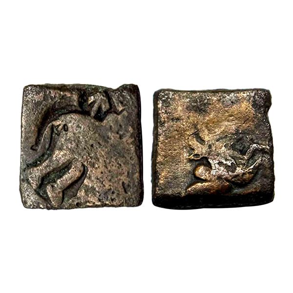 Ancient, Pre Satavahana, Bhadra & Mitra Series (2nd Century BC), Vidarbha, Copper Unit, 3.33g