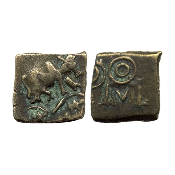 Ancient, Pre-Satavahana, Sebakas of Vidarbha, (c. 2nd-1st Century BC), Copper Unit, 1.08g,