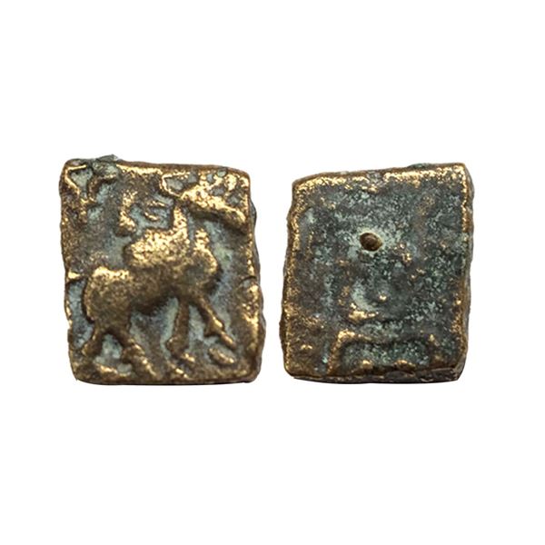Ancient, Pre-Satavahana, Sebakas of Vidarbha, (c. 2nd-1st Century BC), Copper Unit,1.80g
