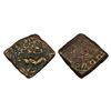 Image 1 : Ancient, Post-Mauryan (Punjab), Agachamitras of Agodaka (150-100 BC) Copper unit, 5.94 gms.