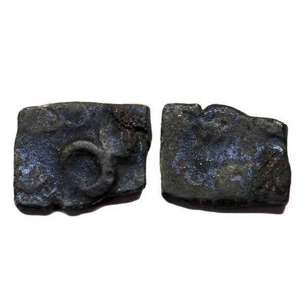 Ancient, Satavahana, Vidarbha type (1st Century BC), Copper Unit, 0.99g