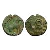 Image 1 : Ancient, Satavahanas, Sri Satakarni (100 BC), Potin Unit, Pieper # 689, 3.08g
