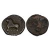 Image 1 : Ancient, Satavahanas, Sri Satakarni (c. 100 BC), Copper, 4.73 gms,
