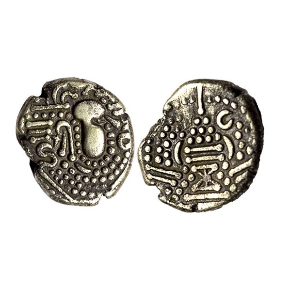 Chaulukya Series of Saurashtra and Gujarat, Indo Sasanian Anonymous Gadhaiya Paisa coinage, Debased