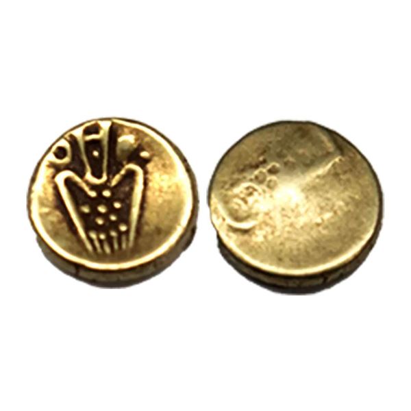 Coorg, gold fanam of Veera Raya, 0.36g.