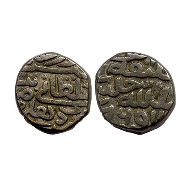 Delhi Sultan, Tughlaqs, Firuz Shah Tughlaq (AH 752-790, 1351-1388 AD), Billon Tanka, Hadrat Delhi Mi