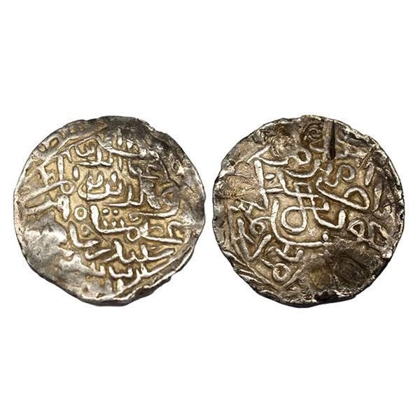 Sultans of Bengal, Silver tanka of Ghiyath al-Din 'Azam Shah (1389-1410 AD), 10.60g.