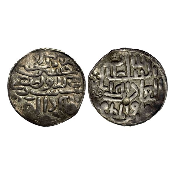 Sultans of Bengal, Silver tanka of Ala al-Din Husain Shah (1493-1519 AD),Dar-ul-Darb,G&G B762, 9.96g