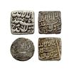Image 2 : Akbar (1556-1605) - silver 'Kalima' type square rupee, AH 997, 10.85g.