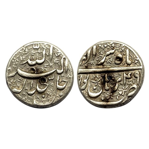 Mughal, Akbar,  (1556-1605 AD), Silver Rupee, Burhanpur MInt, Tir Month, 11.39g