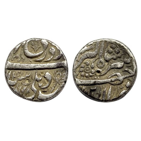Mughal, Jahangir (1605-1627 AD), Silver Rupee, Burhanpur Mint, Bahaman, 11.41g