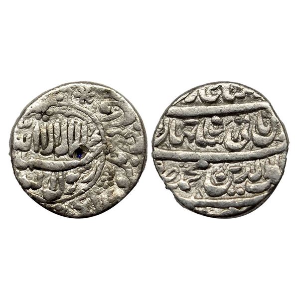 Mughal, Shah Jahan (AH 1037-1068, 1628-1658 AD), Silver Rupee, Delhi Mint, KM # 227.6, 11.37g.