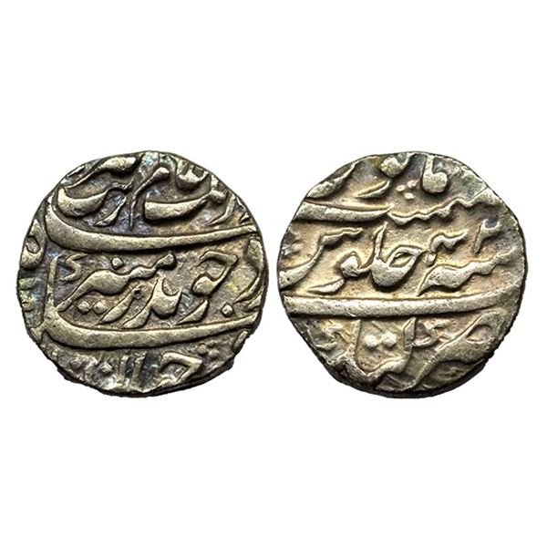 Aurangzeb (1658-1707 AD), silver rupee, 11.58g Katak mint, RY 42, KM 300.50.