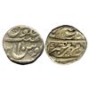 Aurangzeb silver rupee, mint less RY 10, 11.36g.