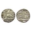 Aurangzeb (1658-1707 AD), silver rupee, Surat mint, 'Badar-e-Munir' couplet, AH 1106/3x KM 300.86, 1