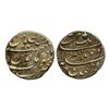 Aurangzeb (1658-1707 AD), silver rupee, surat mint AH 1075/ RY 7,  11.46g,