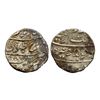 Aurangzeb (1658-1707 AD), silver rupee, surat mint AH 1102/ RY 34 ,  11.47g,