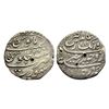 Aurangzeb (1658-1707 AD), silver rupee, surat mint AH 1095/ RY 27 , 11.49g,