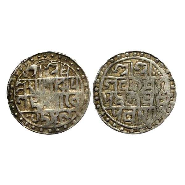 Cooch Behar, Lakshmi Narayan (1587-1627 AD), silver tanka, Sake 1509, Bose-KK.B2.1-2.40, 10.12g