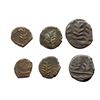 Image 1 : Mewar State, Set of 3, Copper Paisa.