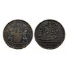 Image 1 : Madras Presidency, Copper 10 Cash, 4.64g, obv. coat of arms of the EIC and date 1808, rev. value in