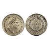 Image 1 : William IV, Silver 1/4 Rupee, F Raised.