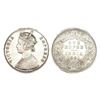 Image 1 : Victoria Empress, Silver Rupee, 1881, Calcutta Mint.