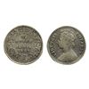 Image 1 : Victoria Empress,Silver 1/4 Rupee, 1883, Calcutta Mint,2.85g.
