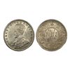 Image 1 : George V, Silver 1/2 Rupee, 1925, Calcutta Mint.
