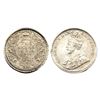 Image 1 : George V, Silver Two Annas, 1911, Calcutta Mint.