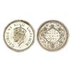Image 1 : George VI, 1/2Rupee, 1 'o' Clock, 1944.