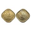 Image 1 : George VI, Copper-Nickel, 2 Annas, 1939, Bombay Mint, Dots by year, Head Type II. F. Prid 914. GK 13