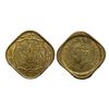Image 1 : George VI, Nickel-Brass, 1/2 Anna, 1943, Calcutta Mint, Dots by India, Dashes by year,  F. Prid 984.