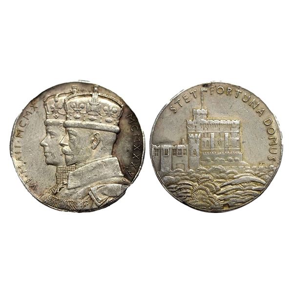 George V, Silver Jubilee Medal, 1935. Silver, 15.64 g.