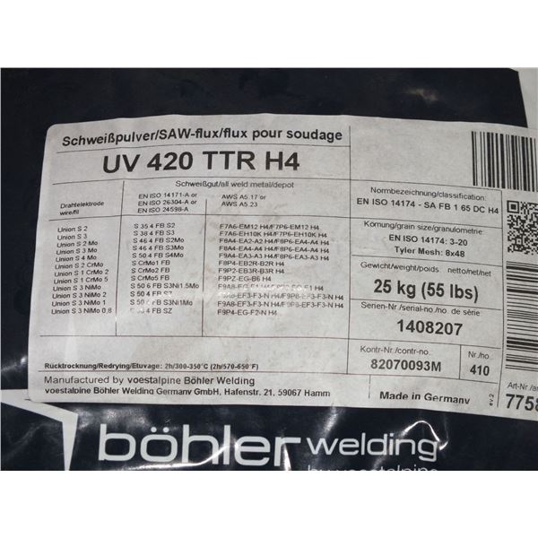 12 Bags Of Welding Flux